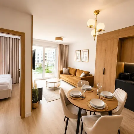 Lejlighed Baltycki Azyl - Baseny Ogrzewane , Jacuzzi, Sauny, Kryta Sala Zabaw, Bilard *